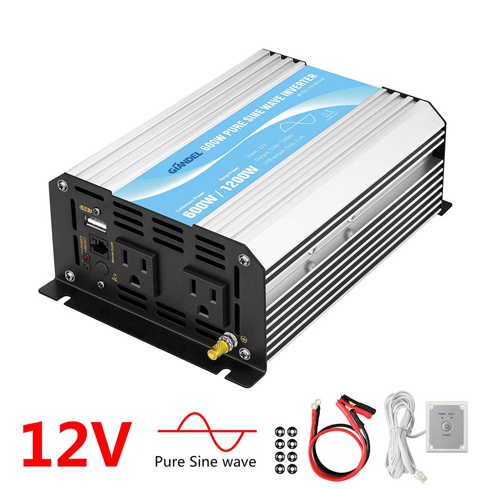 OURED600WattPureSineWavePowerInverter