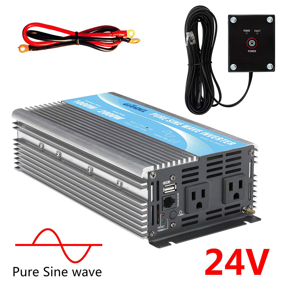 OURED1000W/24VPureSineWavePowerInverter