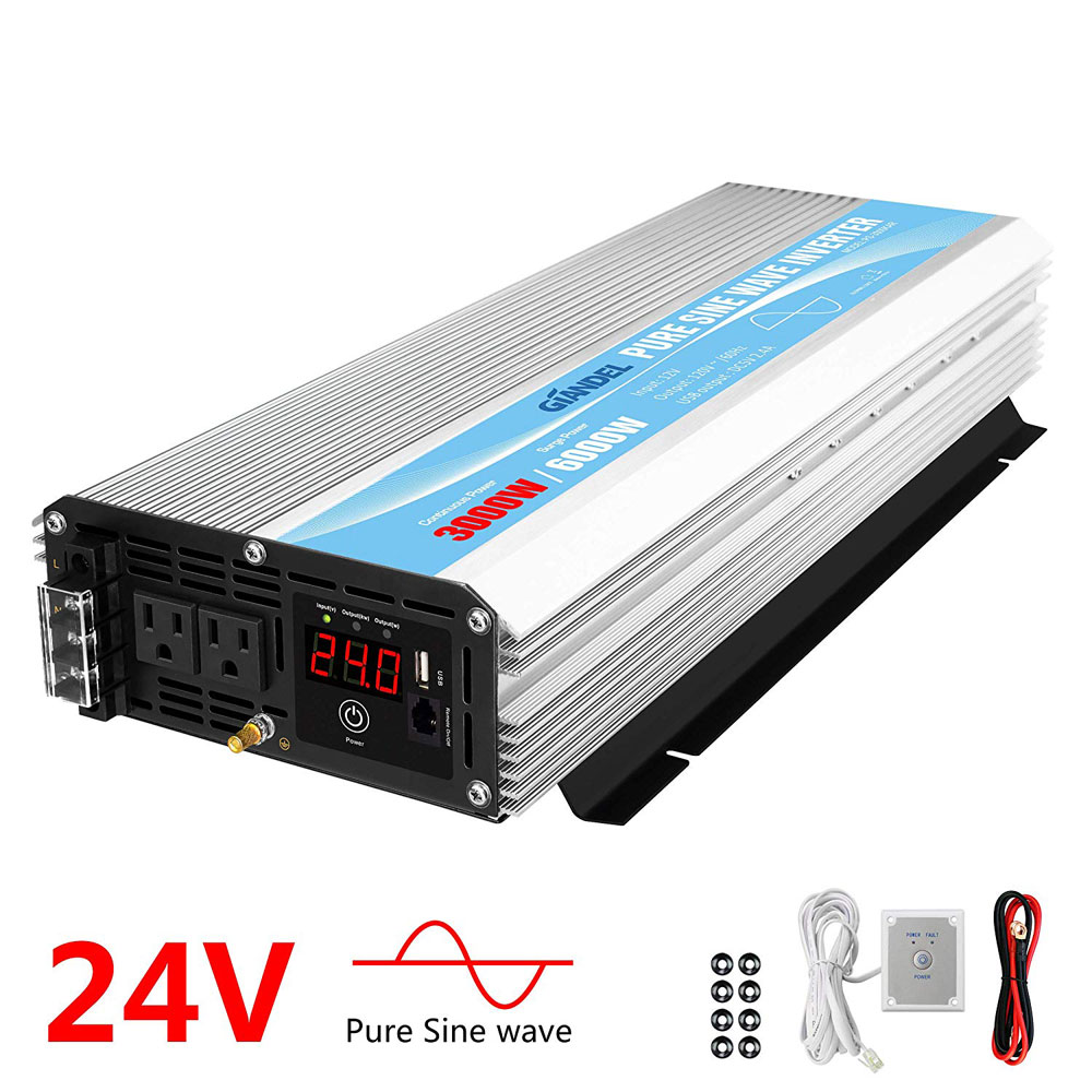 OURED3000W/24VPureSineWavePowerInverter