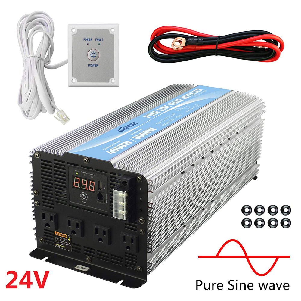 OURED4000W/24VPureSineWavePowerInverter